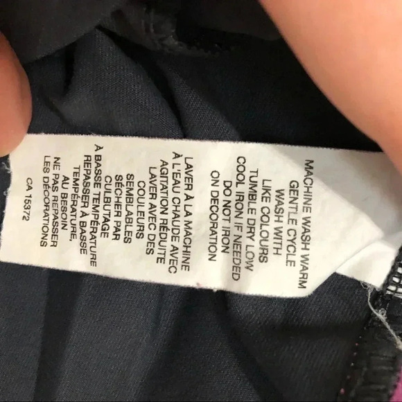 Joe Fresh Grey & Pink Zip Up Top  Size Extra Small - Picture 8 of 16